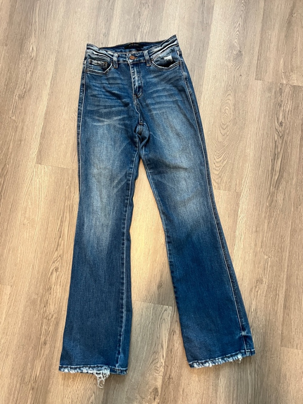 Flying Monkey Dark Blue Flare Jeans